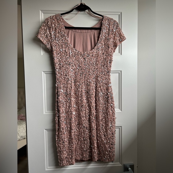 Adrianna Papell Sequined Dress - Picture 2 of 3